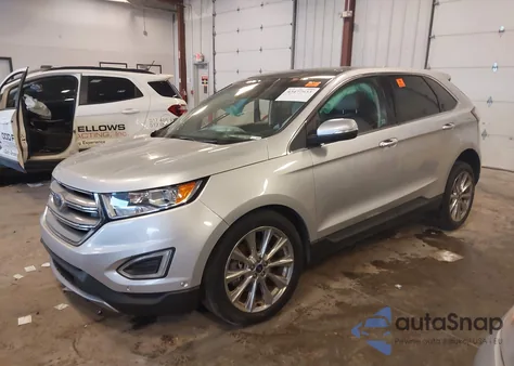 2018 Ford Edge Titanium from USA, damaged, VIN 2FMPK4K82JBB71783